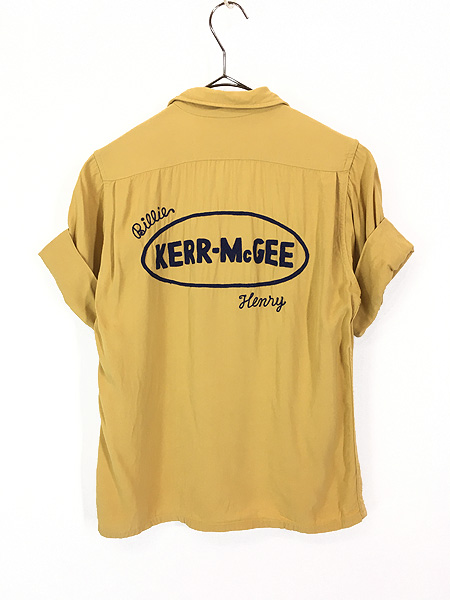 レディース 古着 60s Crown Prince 「KERR-McGEE」 チェーン 刺しゅう