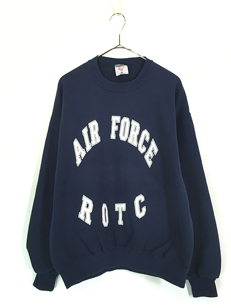 古着 90s USA製 米軍 「AIR FORCE ROTC」 2段 アーチ ミリタリー