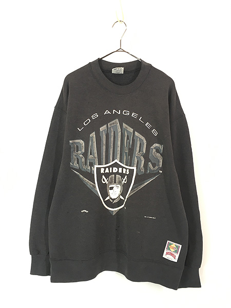 古着 90s USA製 Los Angeles Raiders レイダース スウェット