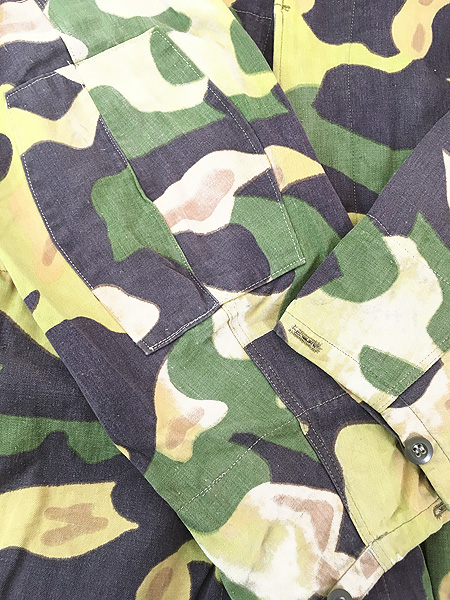 古着 60s チェコスロバキア軍 サラマンダー カモ 迷彩 ミリタリー