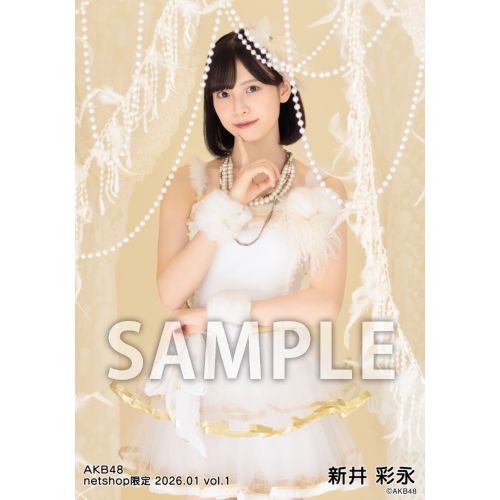 予約商品】AKB48 2026年1月度 net shop限定個別生写真5枚セットvol.1
