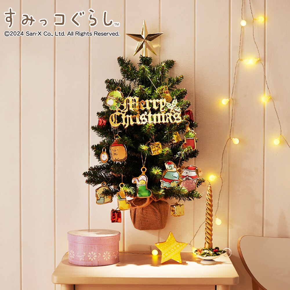 サンタ姿のしろくまやとかげ！ベルメゾン「すみっコぐらし」壁掛け