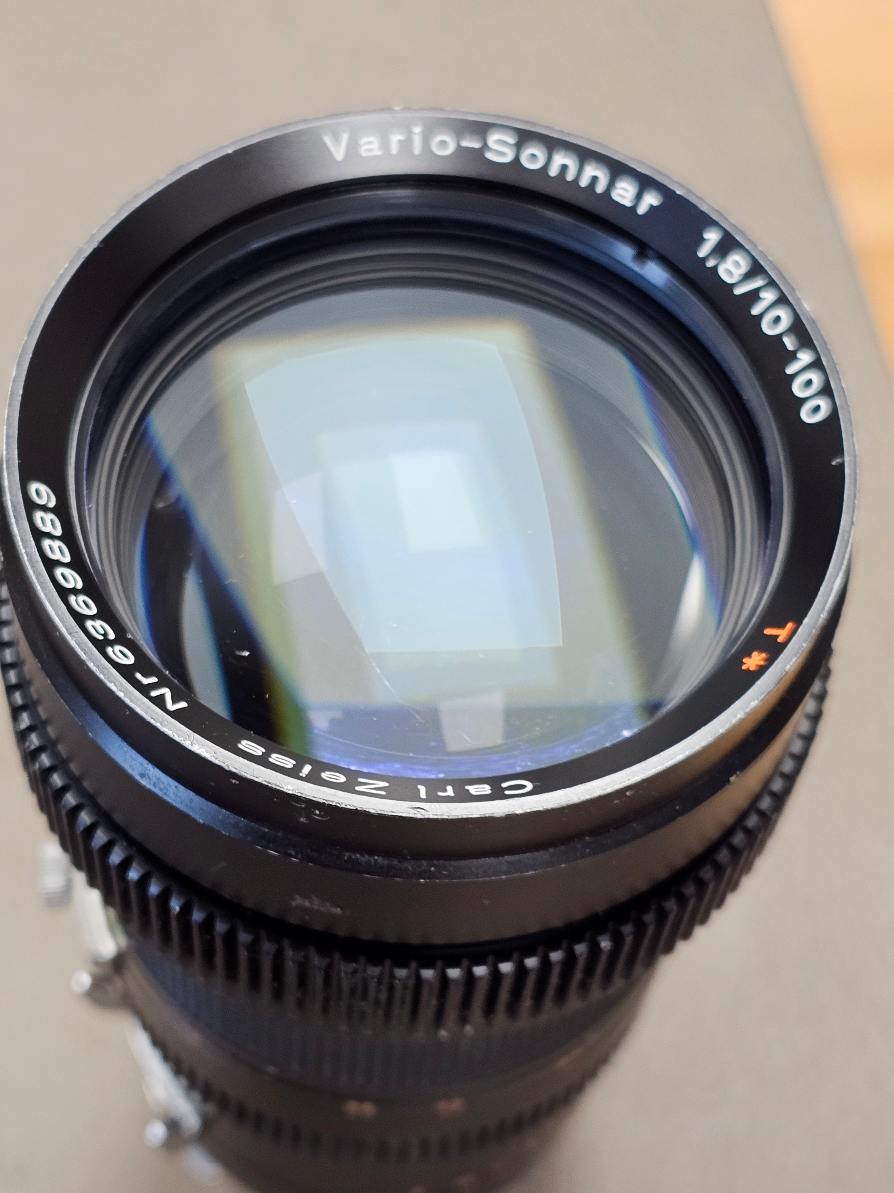 Zeiss Vario Sonnar 10-100mm T2 T* Type II Macro Zoom Lens PL Mount