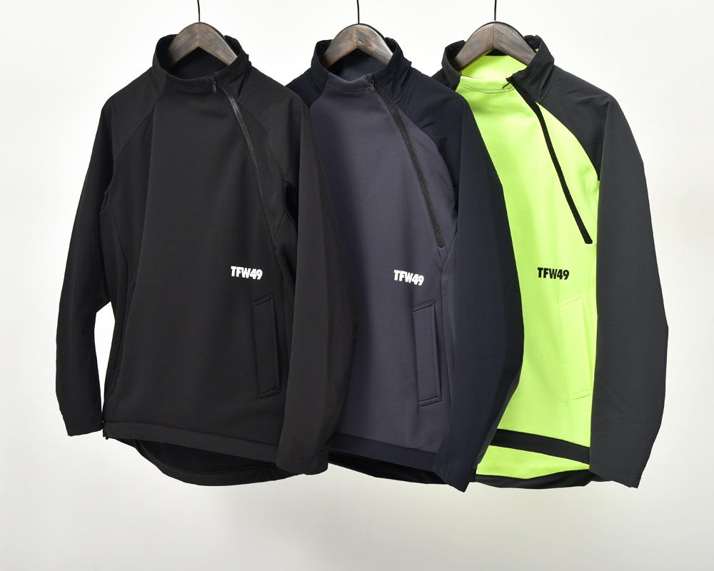 TFW49 HALF ZIP PULLOVER ハーフジッププルオーバー T042220006