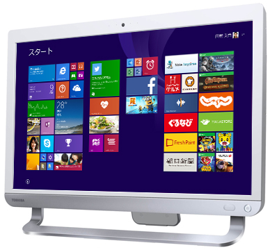 液晶一体型AVPC dynabook REGZA PC D81・D71・D51トップページ