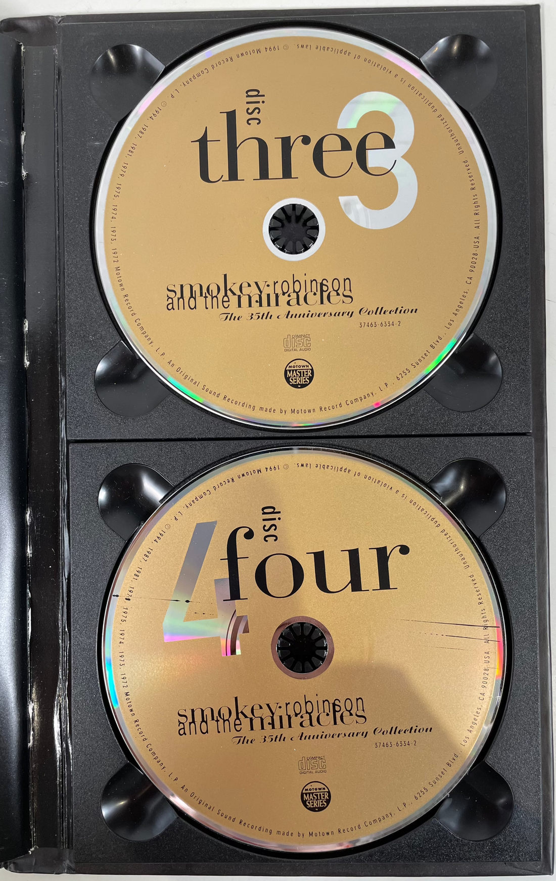 Smokey Robinson & Miracles 35th Anniversary Collection Box 4 DISC
