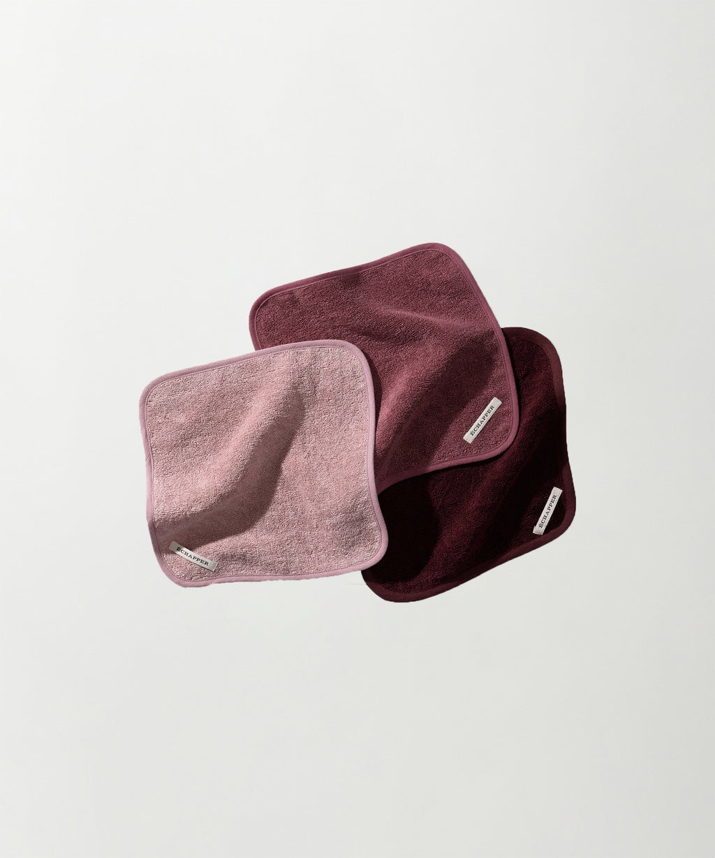 Azuki coloured linen chief towel – ÉCHAPPER | エシャペ