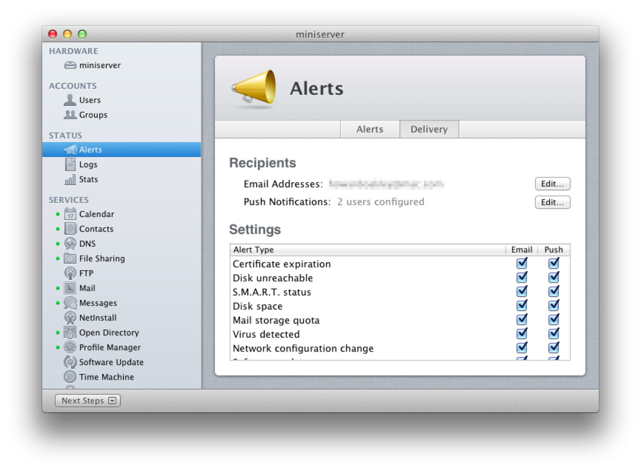 OS X Server 2.2 in August 2012 – The Eclectic Light Company