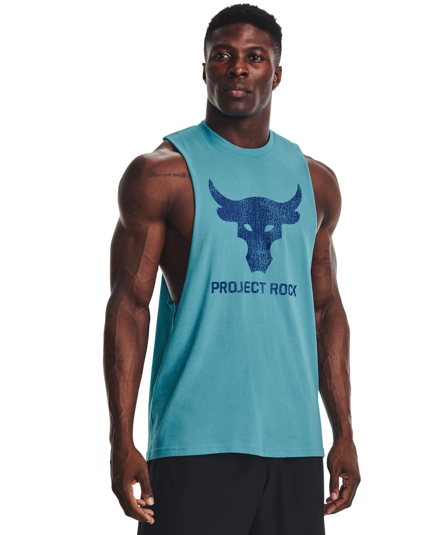 アンダーアーマー公式】 UAプロジェクトロック タンク ブラフマ ブル