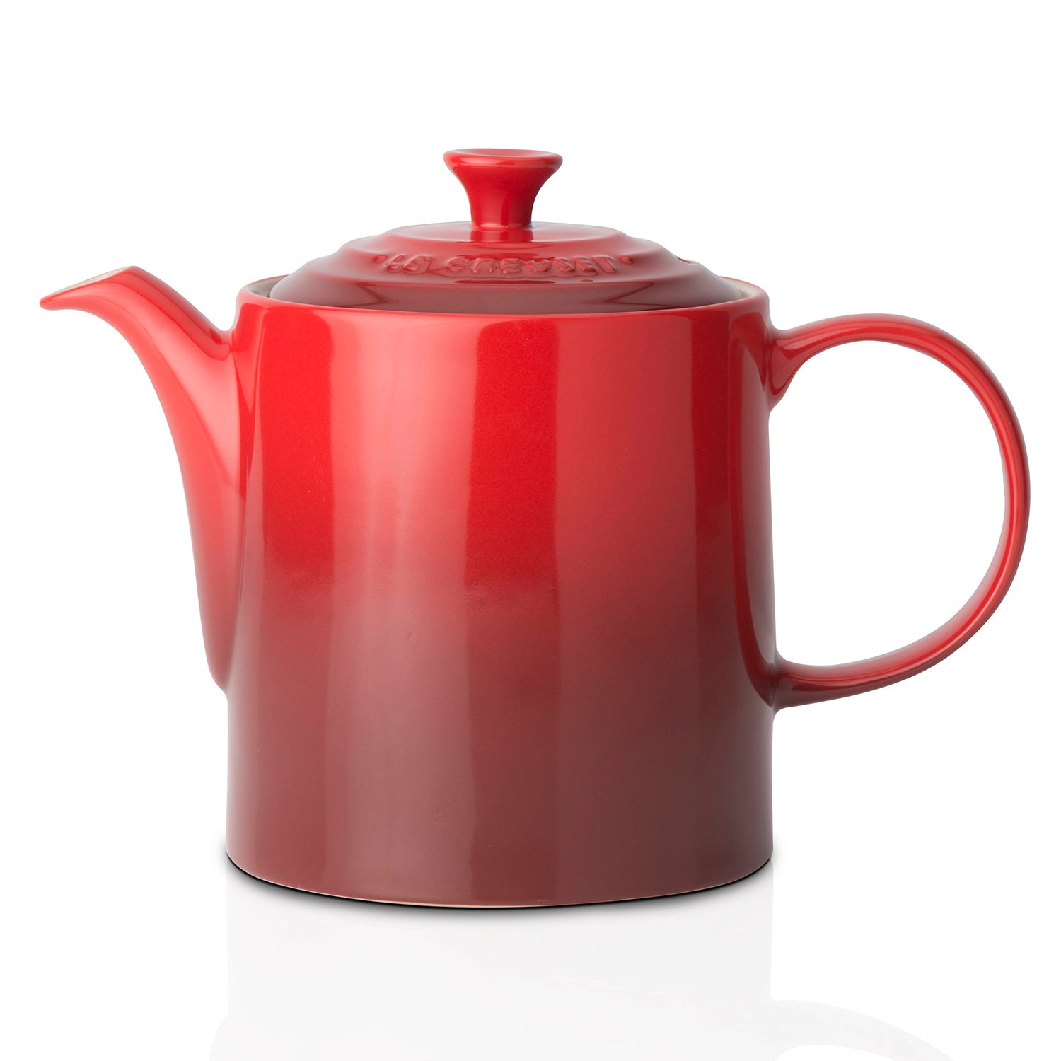 Le Creuset Grand Teapot, Cerise – ECS Coffee