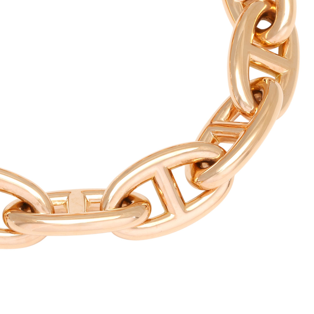 未使用] エルメス シェーヌダンクル GM 14コマ J416702 ブレスレット