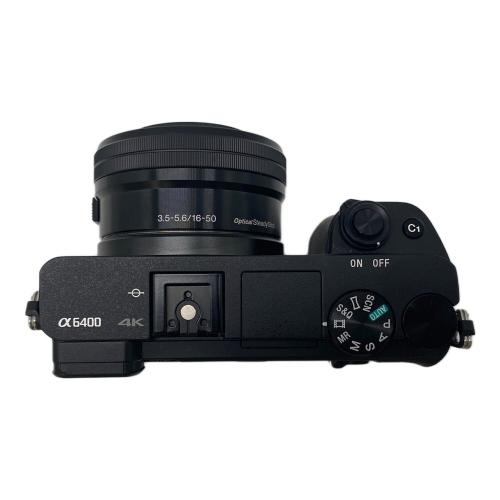 SONY(ソニー) ミラーレス一眼カメラ a6400 アダプタ欠品・ケーブル接触