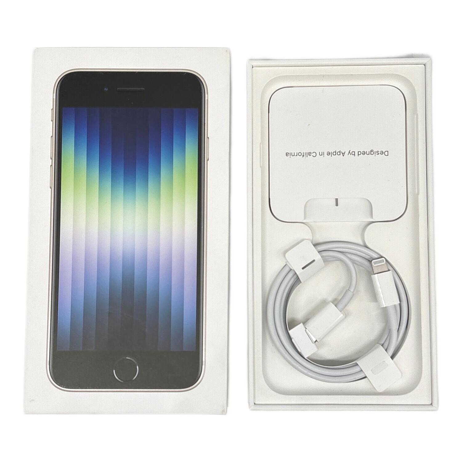 Apple (アップル) iPhone SE(第3世代) MMYC3J/A サインアウト確認済