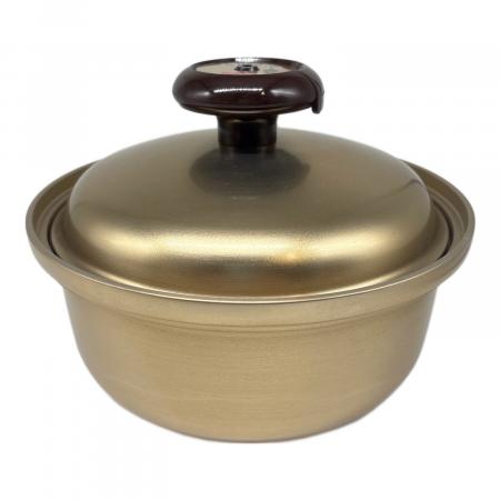 しばのキッチン (シバノキッチン) 片手鍋 ゴールド アルマイト製品 3P