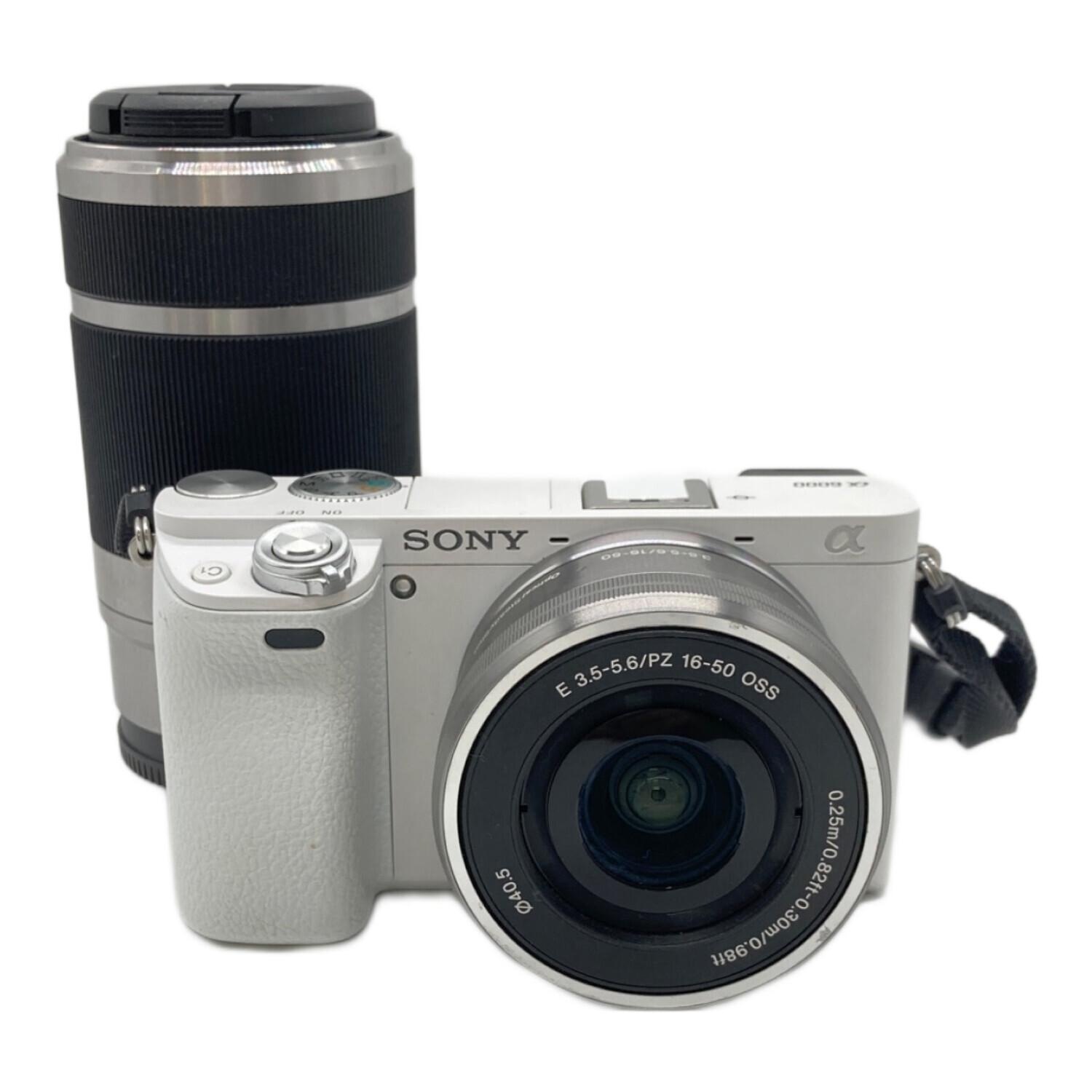 SONY (ソニー) ミラーレス一眼カメラ a6000 キズ・ヨゴレ有 ダブル