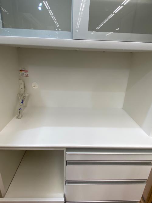 松田家具 (マツダカグ) レンジボード ホワイト｜トレファクONLINE