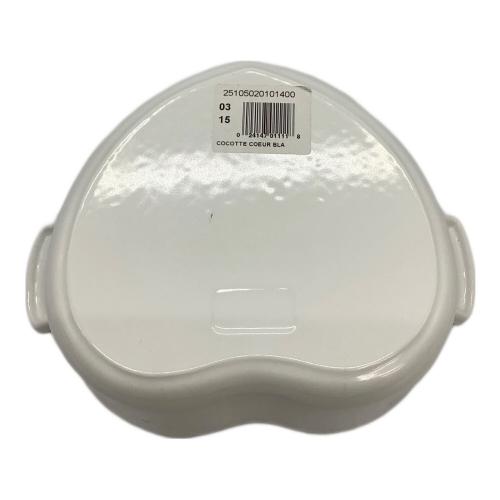 LE CREUSET (ルクルーゼ) ココットダムール 19cm ホワイト｜トレファク