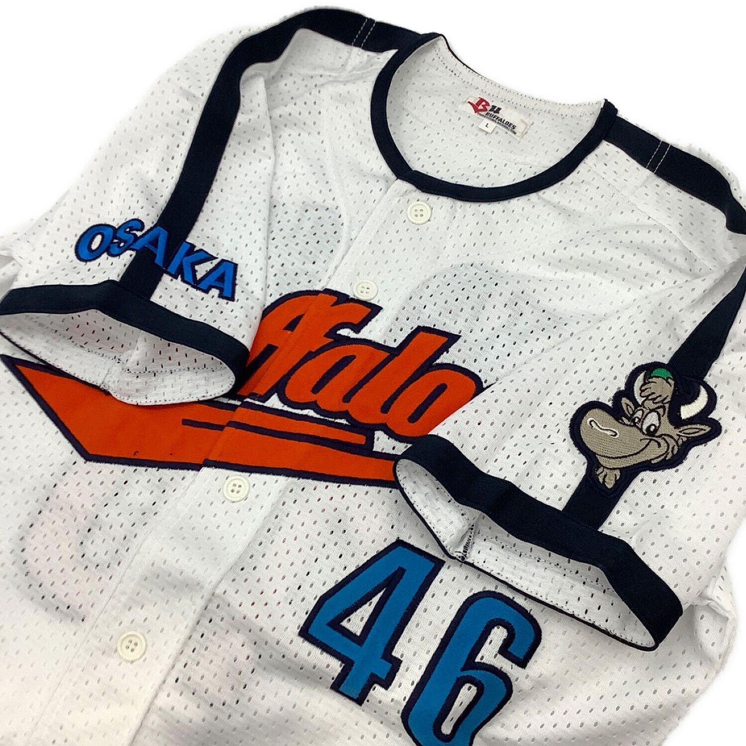 大阪近鉄バファローズ ユニフォーム 【限定 タグ付き】北川 博敏 復刻