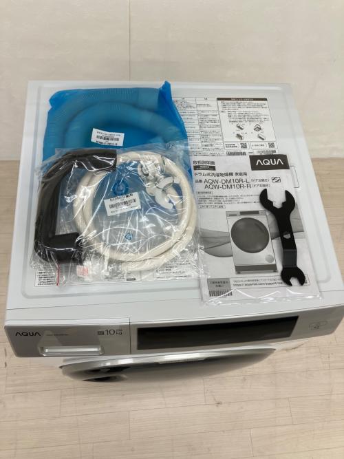 AQUA (アクア) ドラム式洗濯乾燥機 AQW-DM10R-R(W) 2025年製