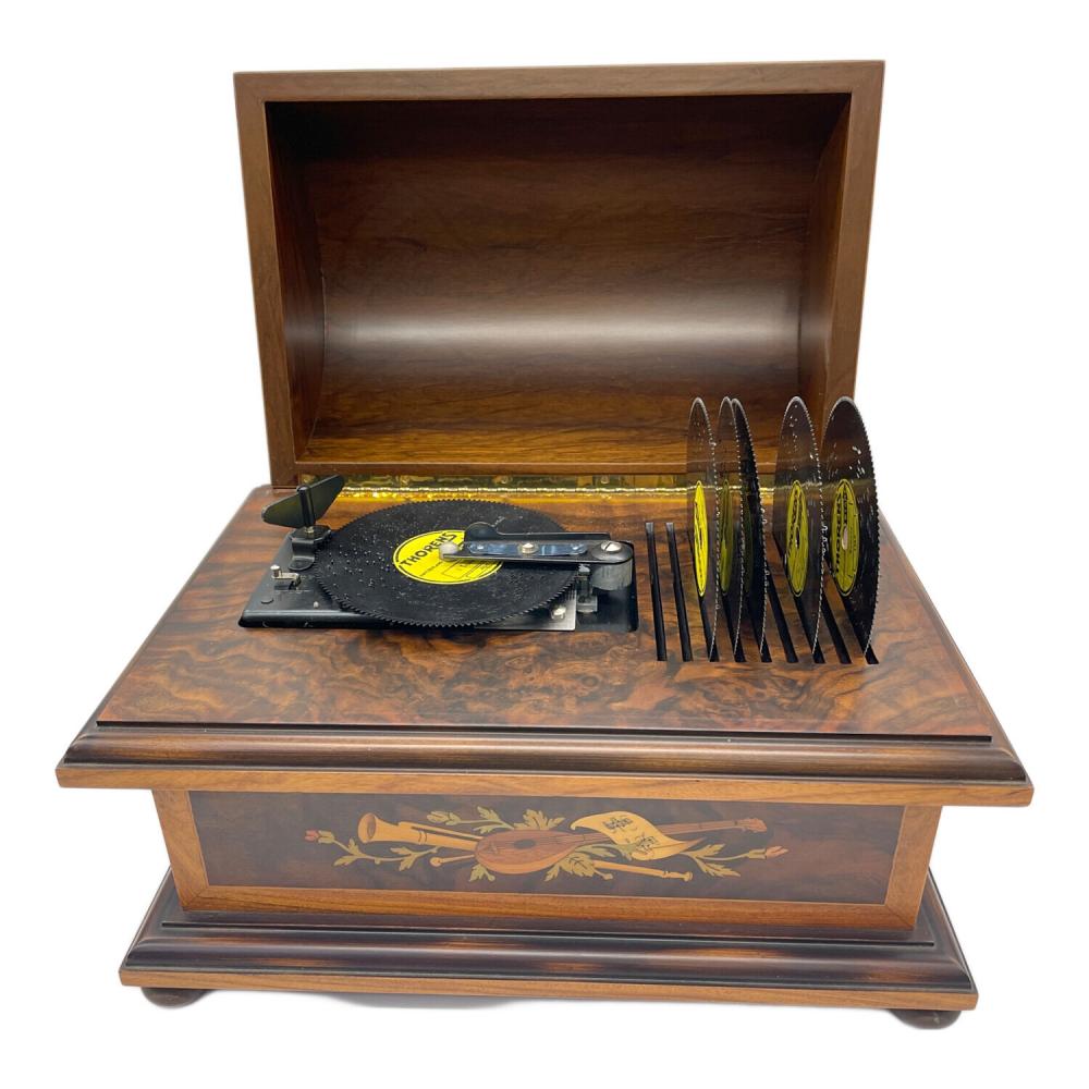 THORENS (トーレンス) ディスクオルゴール THORENAディスク6枚付 象嵌