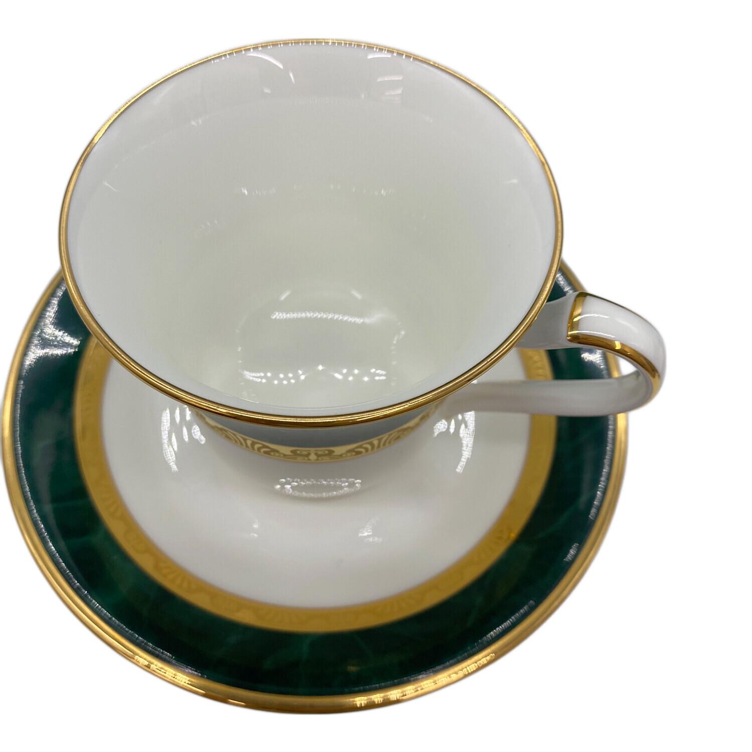 Noritake (ノリタケ) カップ&ソーサー フィッツジェラルド 2Pセット