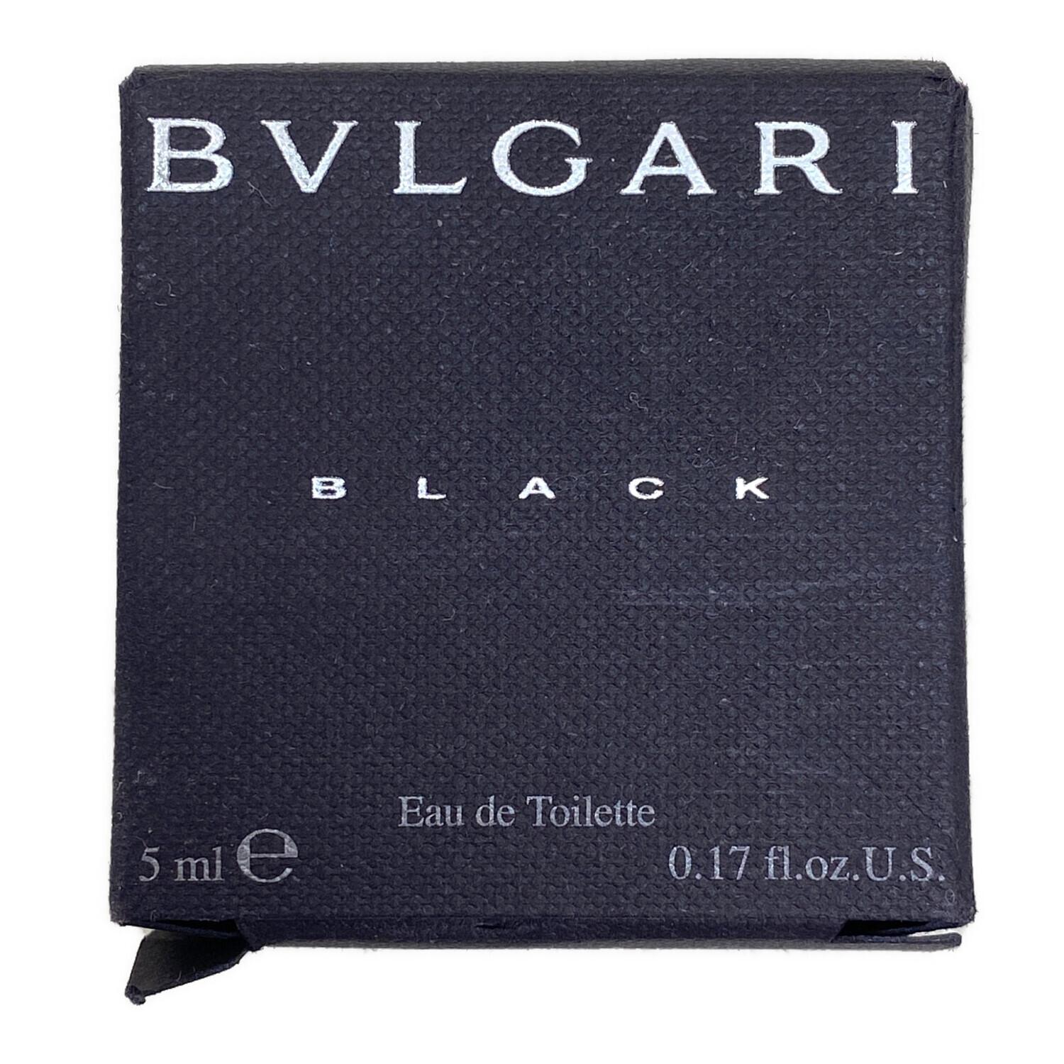 BVLGARI (ブルガリ) オードトワレ 箱付き ブルガリブラック 5ml 残量80