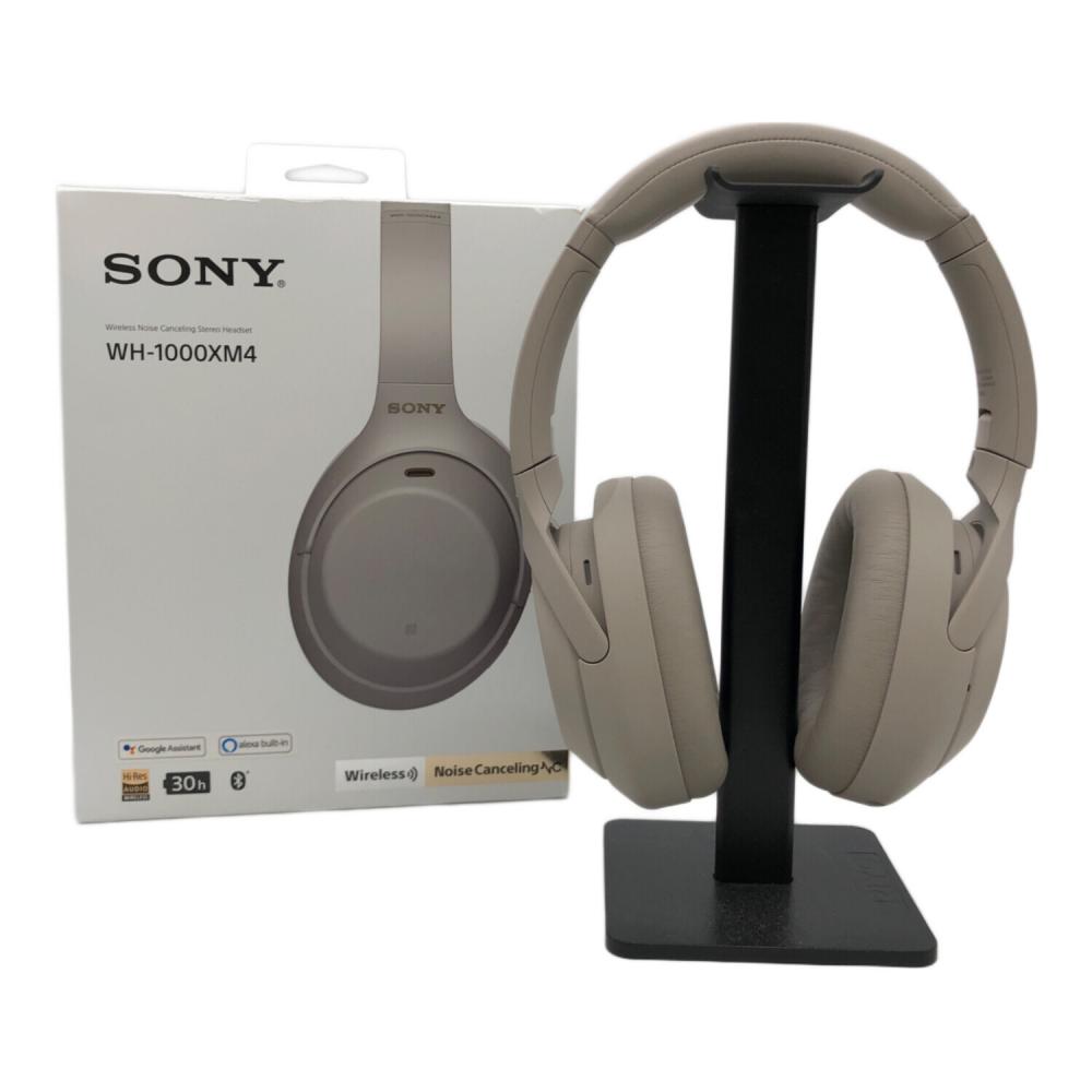 箱・ケース付き SONY WH-1000XM4 ブラック ワイヤレスヘッドホン SONY