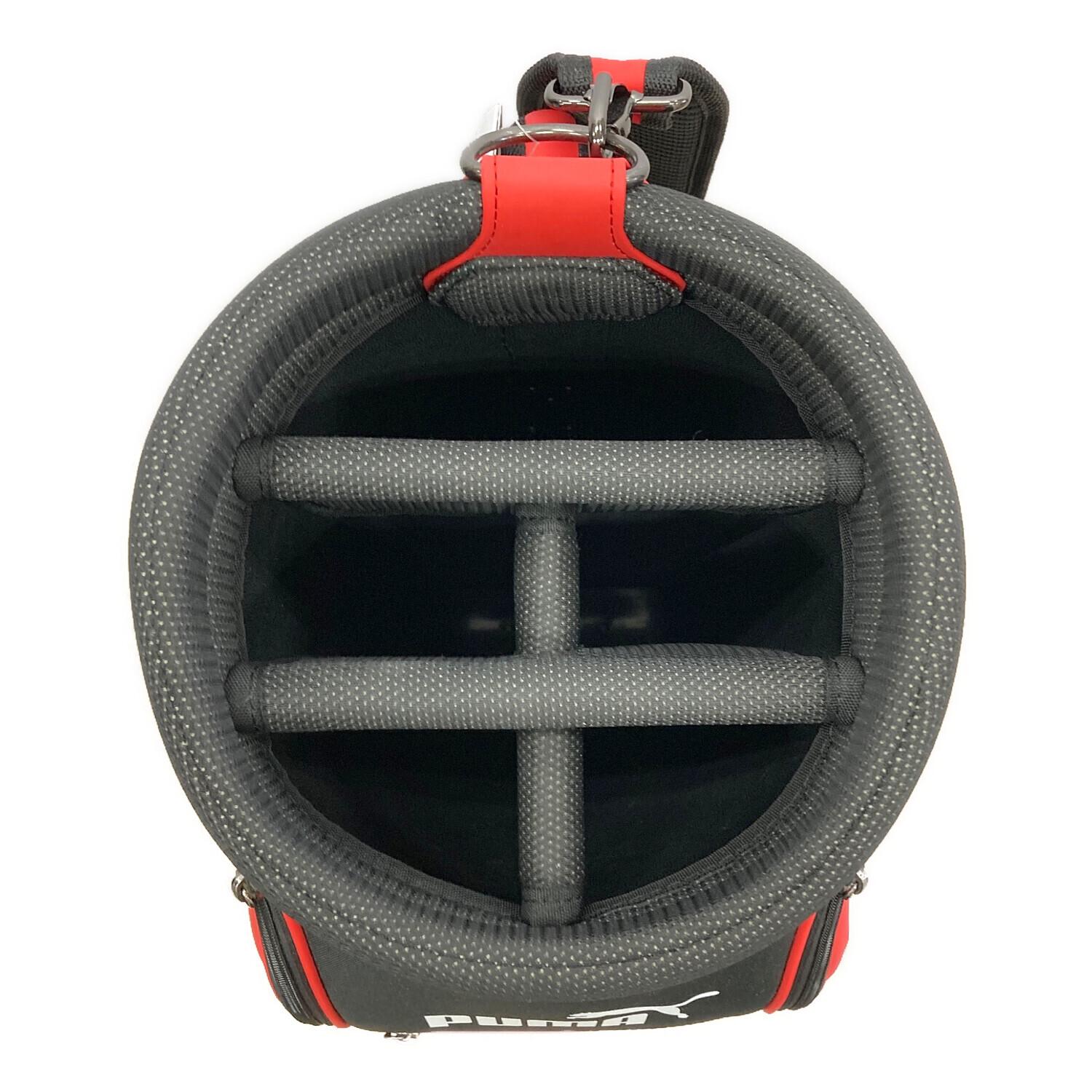 PUMA (プーマ) キャディバッグ ブラック×レッド｜トレファクONLINE