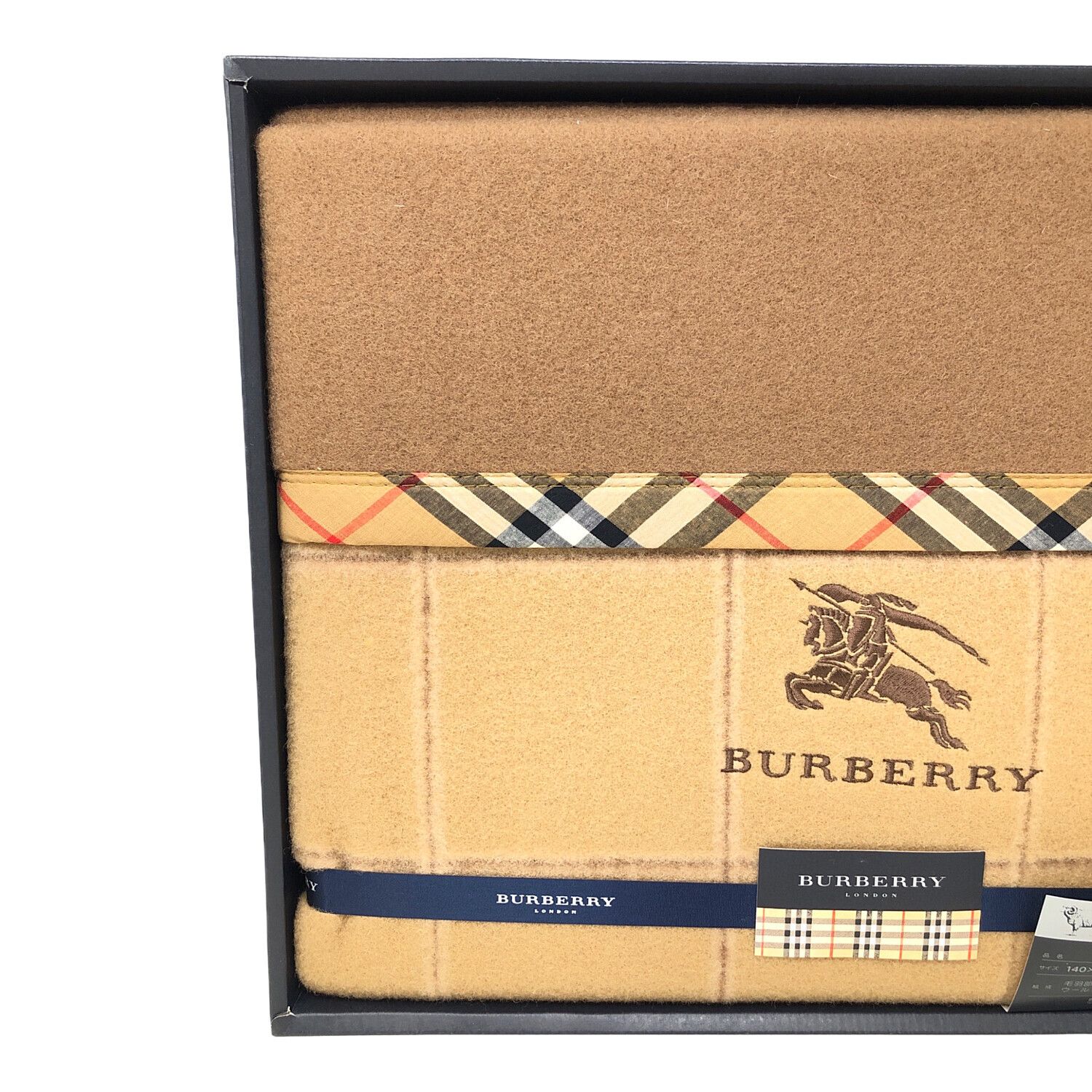BURBERRY (バーバリー) ウール毛布｜トレファクONLINE