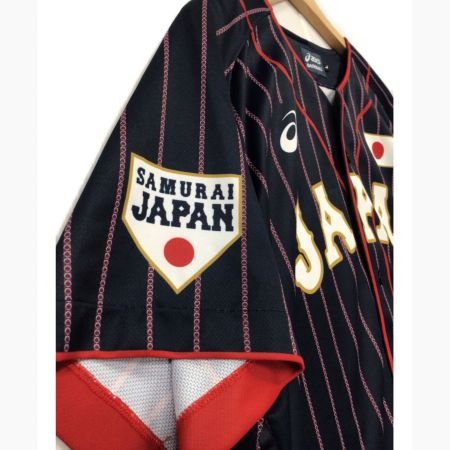 侍ジャパン (サムライジャパン) 【43】山本由伸選手 SIZE L ネイビー