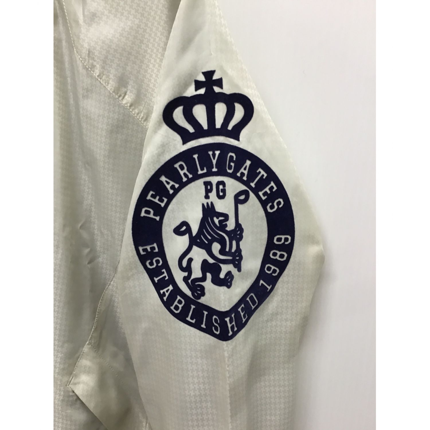 PEARLY GATES (パーリーゲイツ) ジップジャケット ベージュ 053-220050