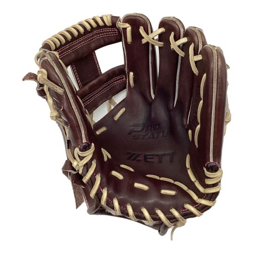 ZETT (ゼット) 硬式グローブ ブラウン PROSTATUS 内野用 BPG-PRO