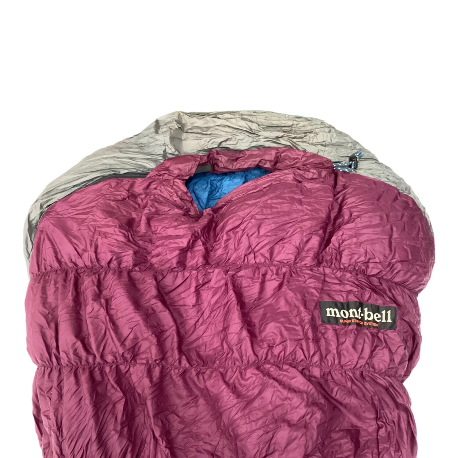 mont-bell (モンベル) ダウンシュラフ 右ジッパー マルベリー 1121610