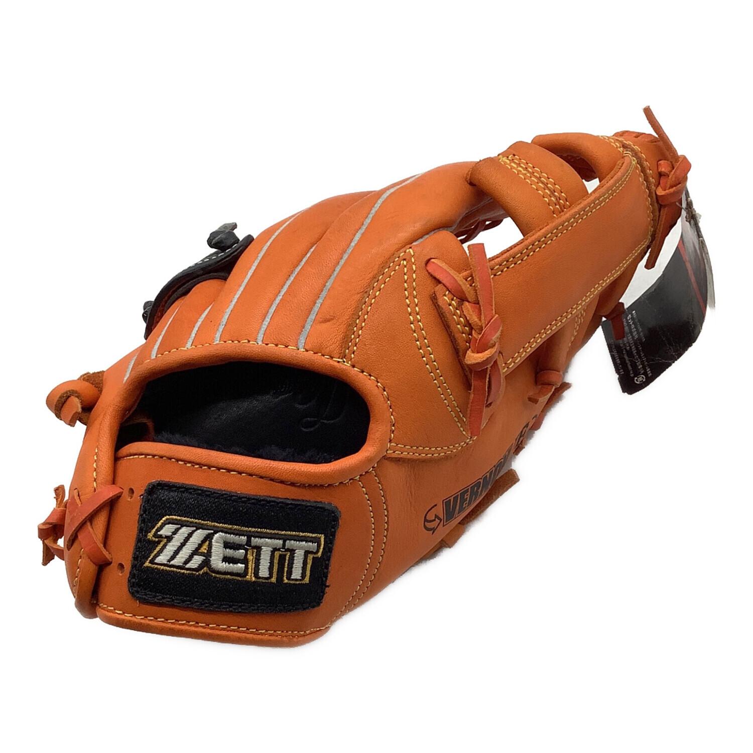 ZETT (ゼット) 軟式グローブ オレンジ オールラウンド用 少年用