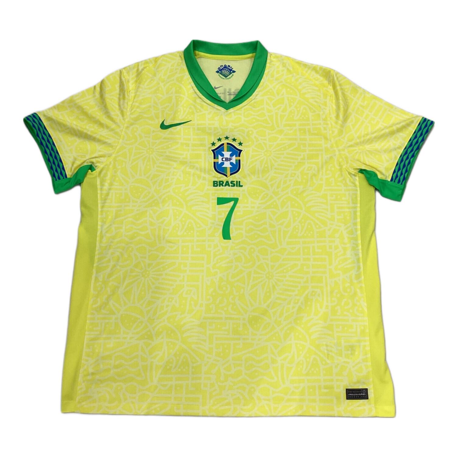 ブラジル代表 サッカーユニフォーム メンズ SIZE XXL イエロー NIKE