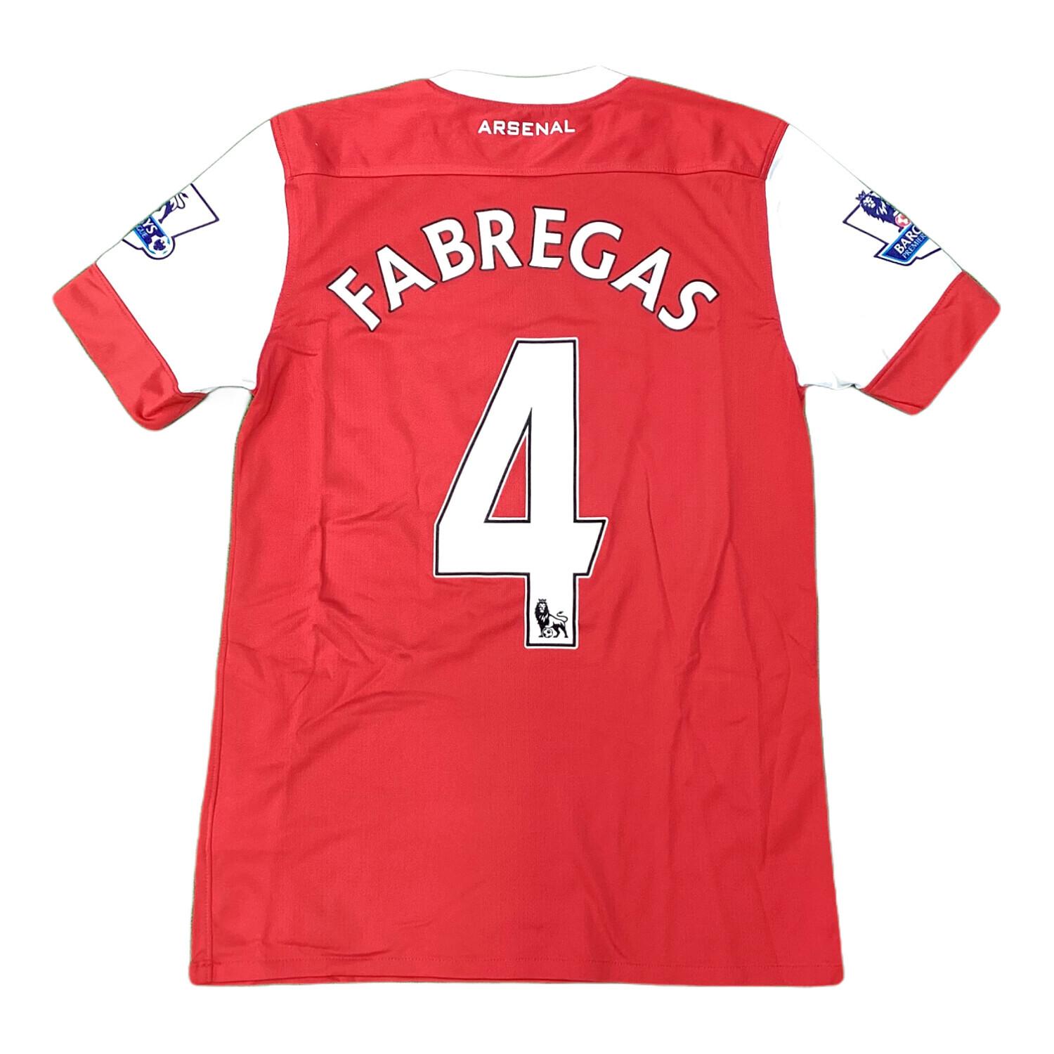 アーセナルFC サッカーユニフォーム SIZE S レッド×ホワイト セスク