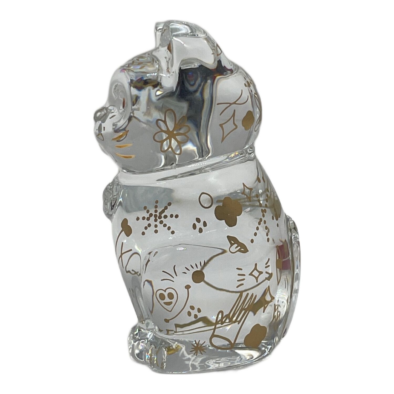 Baccarat (バカラ) 招き猫オブジェ ファウナクリストポリス ハイメ