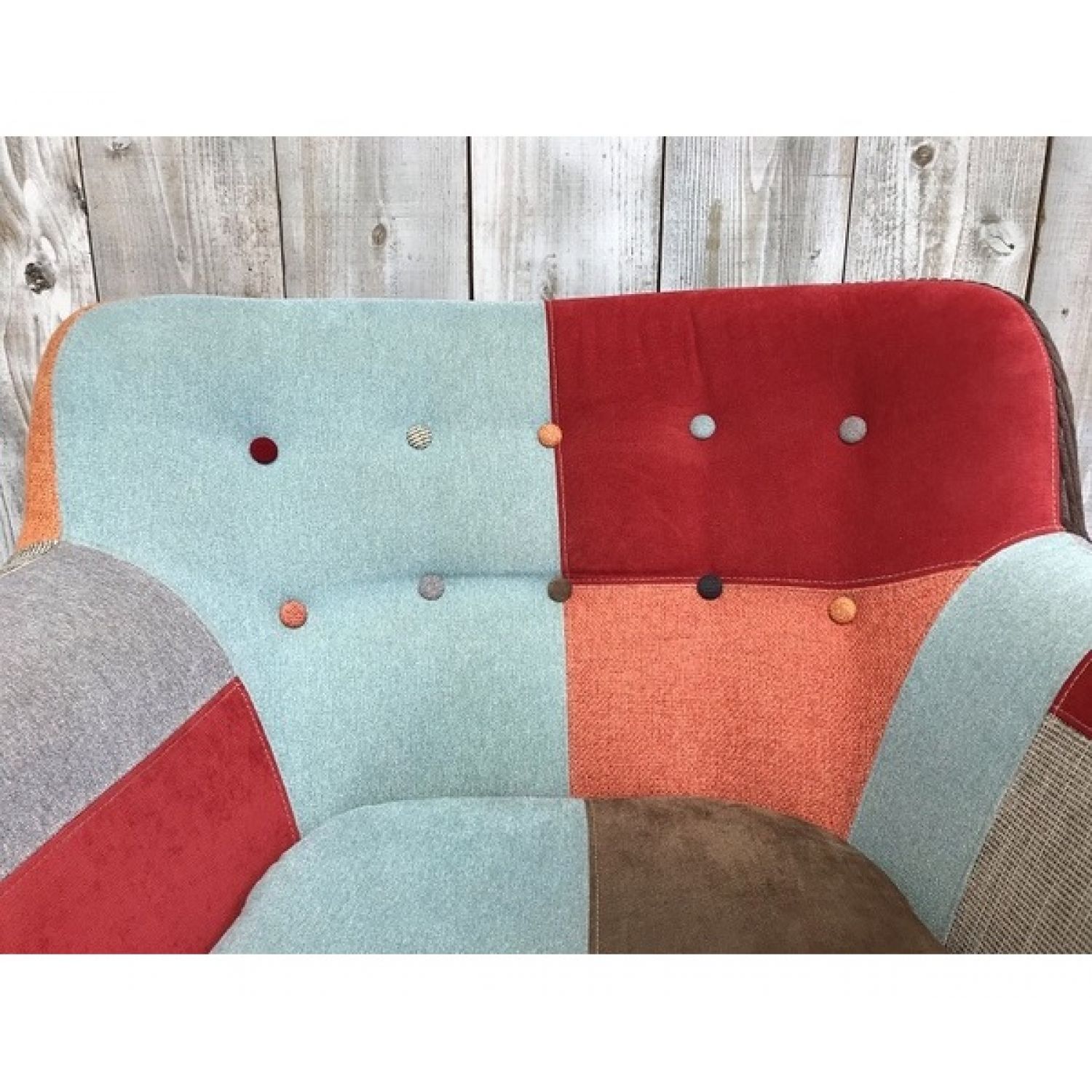 Franc franc パッチワークソファ マルチカラー 1人掛け 布 (税込