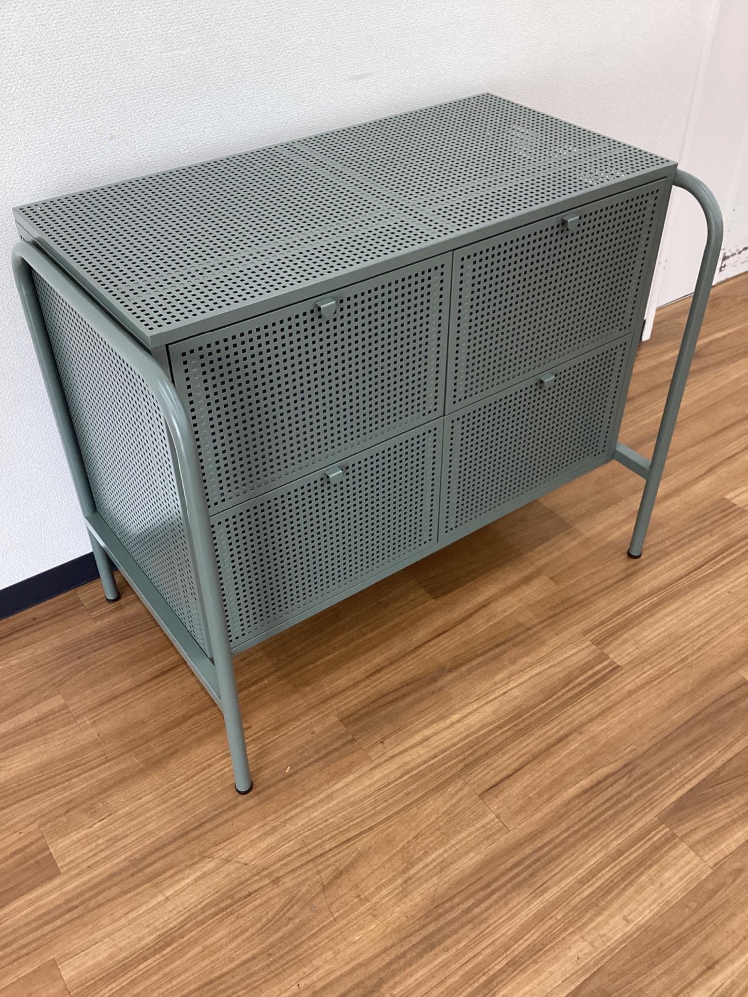 IKEA (イケア) キャビネット グリーン 廃盤品 NIKKEBY｜トレファクONLINE