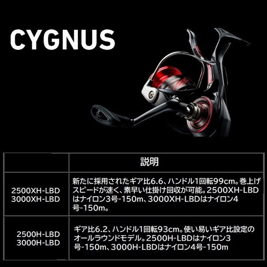 ダイワ レバーブレーキリール 23シグナス 2500H-LBD: 釣具の