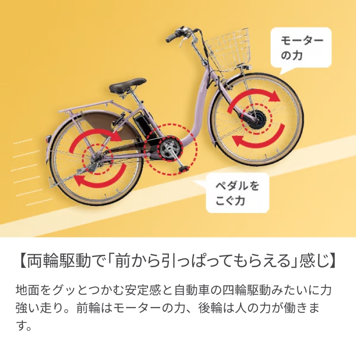 子供乗せ自転車 電動アシスト自転車 BRIDGESTONE(ブリヂストン) bikke