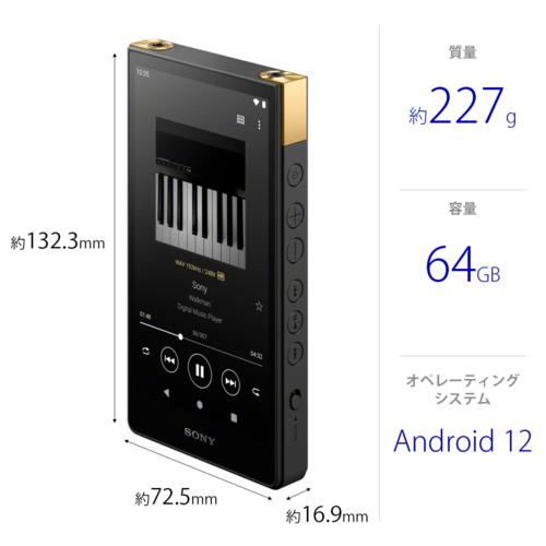 ソニー(SONY) NW-ZX707 ハイレゾ音源対応ウォークマン ZXシリーズ 64GB