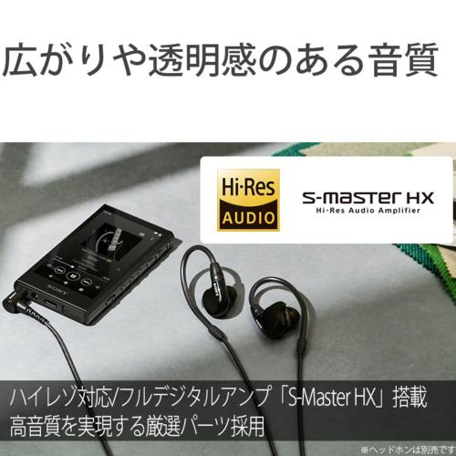 ソニー(SONY) NW-A306 B(ブラック) ハイレゾ音源対応 ウォークマン A