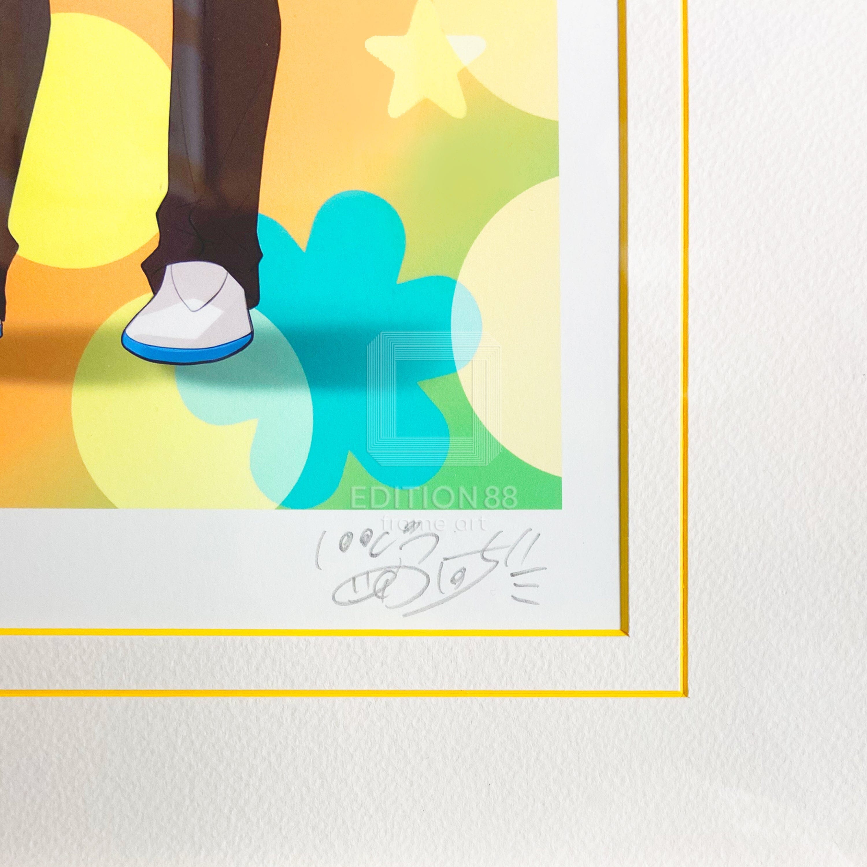 涼宮ハルヒの憂鬱」88グラフ3（「ザ・スニーカー」用イラスト 2006年8