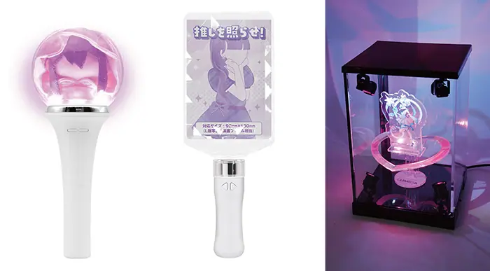 光る”推し活グッズ3種が発売中！ ぬいぐるみやトレカを照らすペン