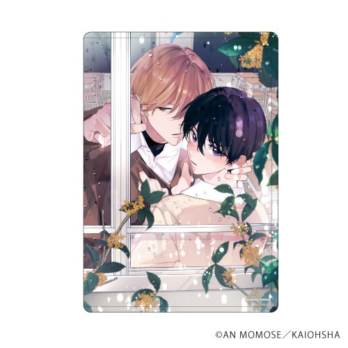 キャラクリアケース「百瀬あん先生」01/描き下ろしイラストデザイン