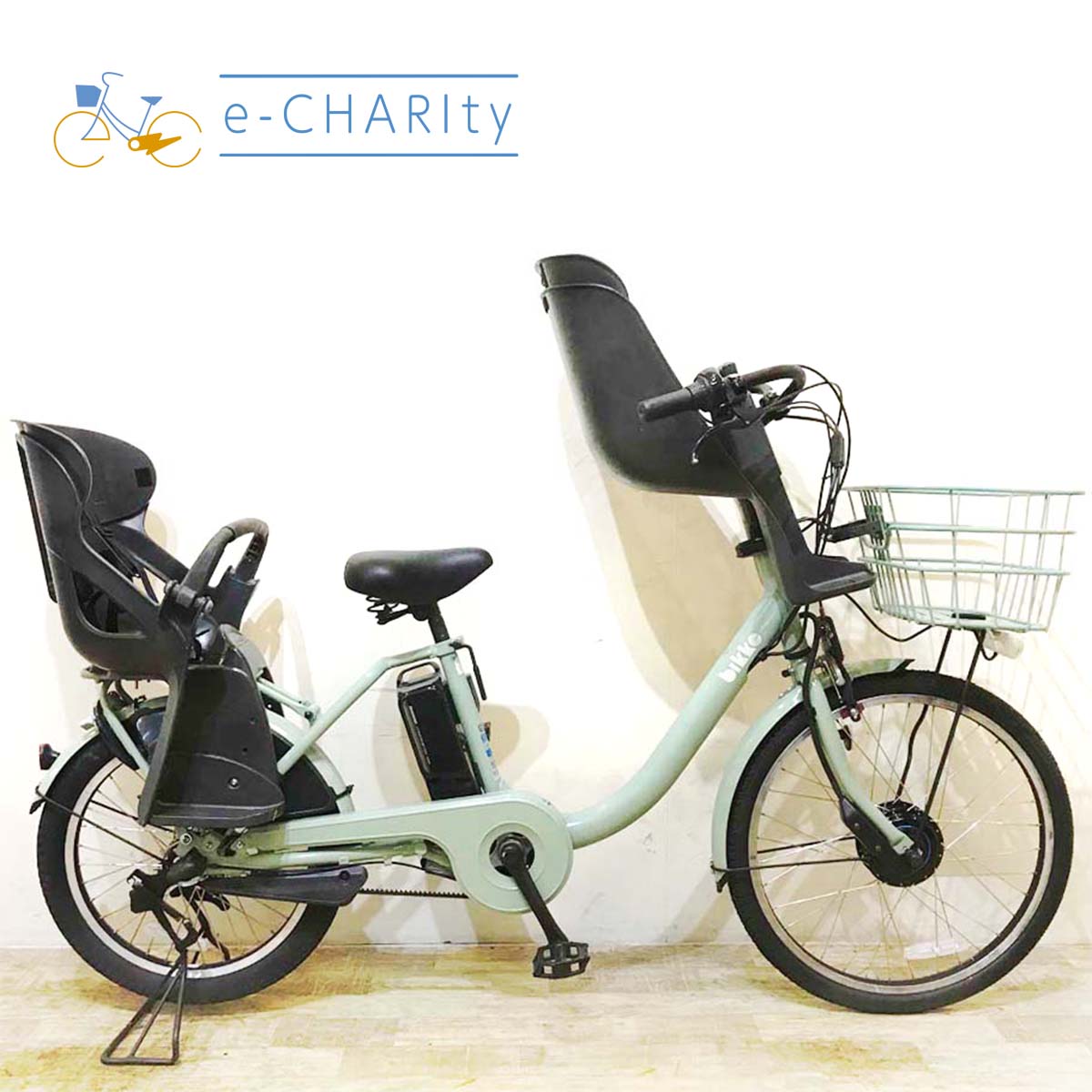 中古ブリヂストン ビッケ／bikkeシリーズ 電動自転車が格安！子供乗せ