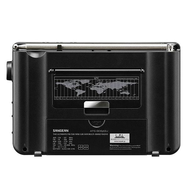 SANGEAN からマルチバンドラジオ『ATS-909X2J』が12/28発売