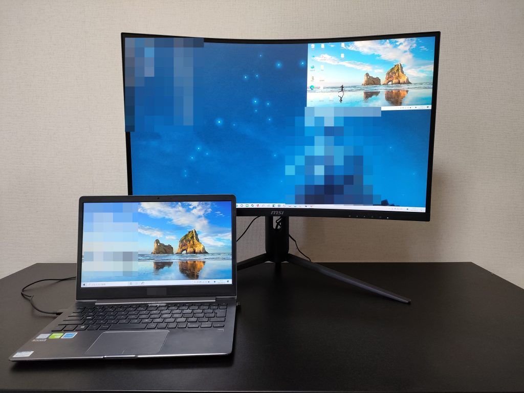 湾曲率1000Rで圧倒的没入感！高いゲーミング性能と目に優しい機能を