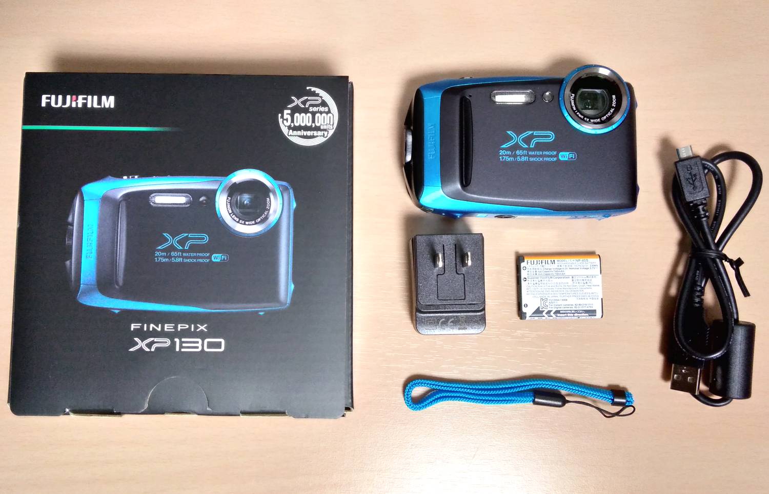 富士フイルム FinePix XP130をレビュー 登山用に防水デジカメを選択